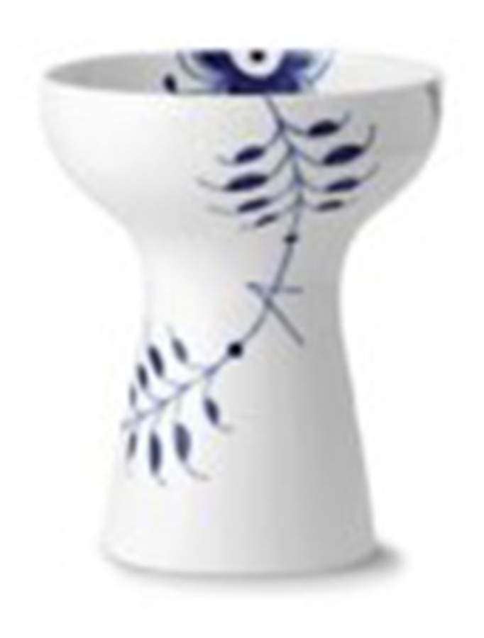 Mega Blue Fluted 7" Vase by Royal Copenhagen-1
