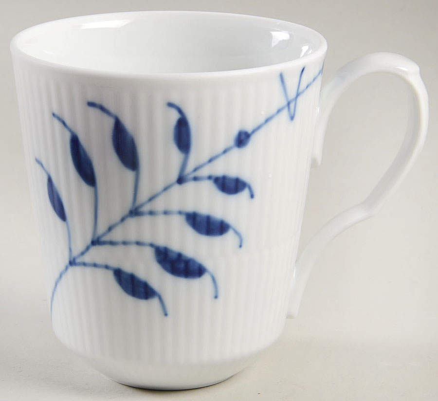 Mega Blue Fluted Mug by Royal Copenhagen-1