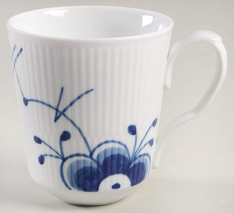 Mega Blue Fluted Mug by Royal Copenhagen-1