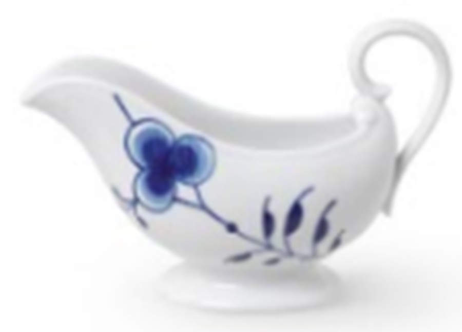 Mega Blue Fluted 12 Oz Creamer/Jug by Royal Copenhagen-1