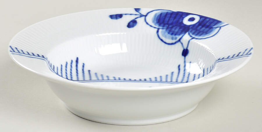 Mega Blue Fluted 6" All Purpose Bowl by Royal Copenhagen-1