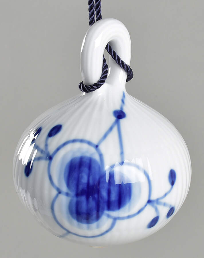 Mega Blue Fluted Ornament by Royal Copenhagen-1