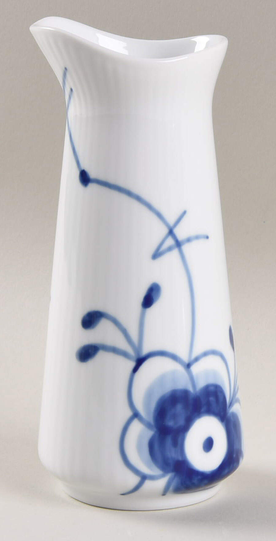 Mega Blue Fluted Oil/Vinegar Server, No Lid by Royal Copenhagen-1