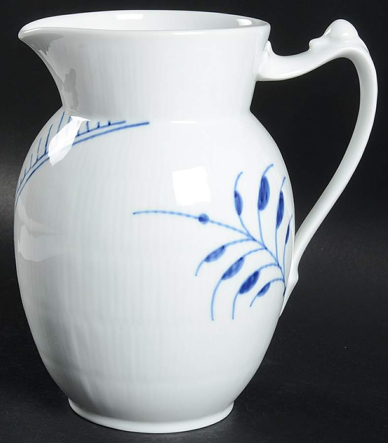 Mega Blue Fluted 48 Oz Jug by Royal Copenhagen-1