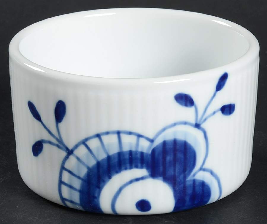 Mega Blue Fluted Ramekin by Royal Copenhagen-1