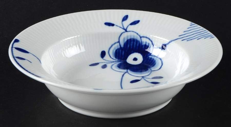 Mega Blue Fluted 6" All Purpose Bowl by Royal Copenhagen-1