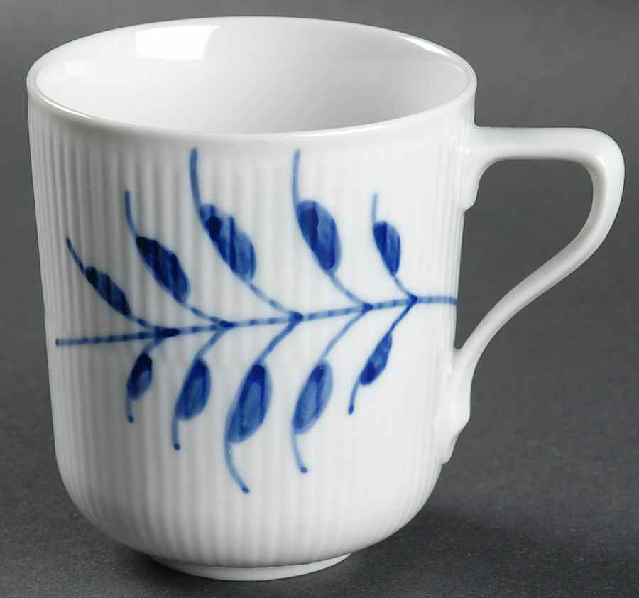 Mega Blue Fluted Mug by Royal Copenhagen-1
