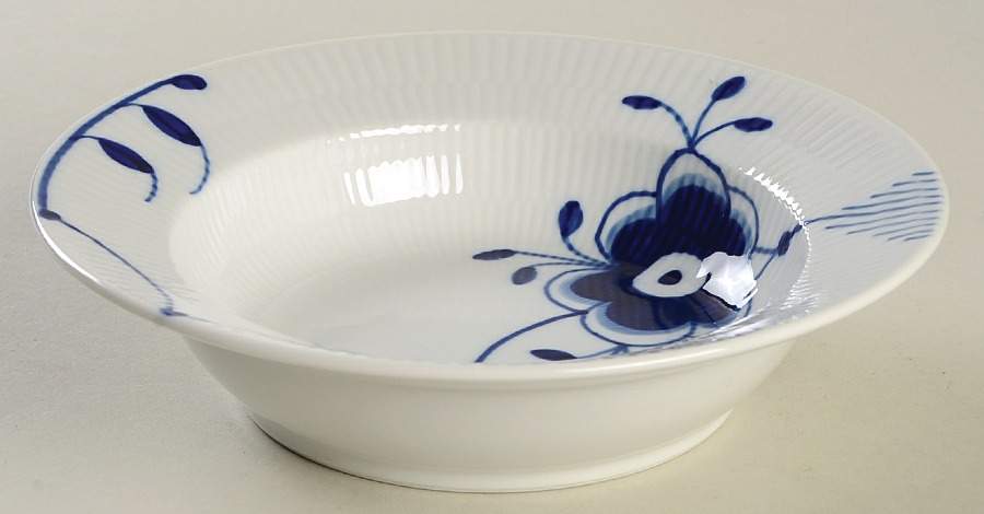 Mega Blue Fluted 6" All Purpose Bowl by Royal Copenhagen-1