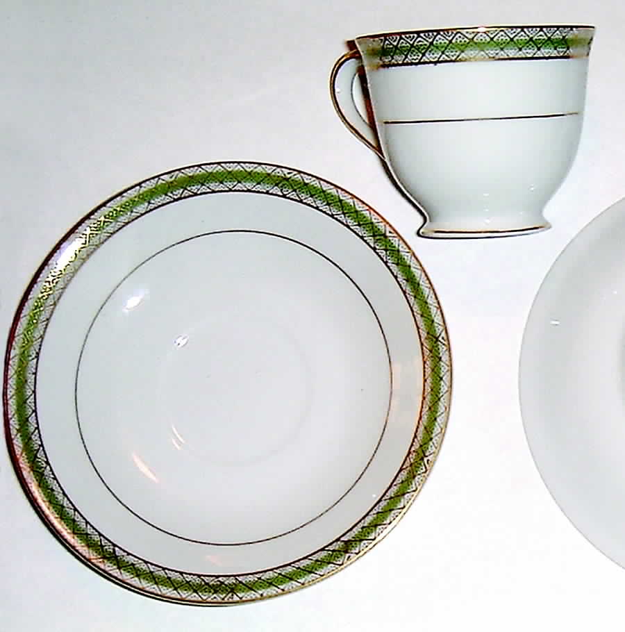 ROM6 Footed Cup & Saucer Set by Royal M-Mita-1