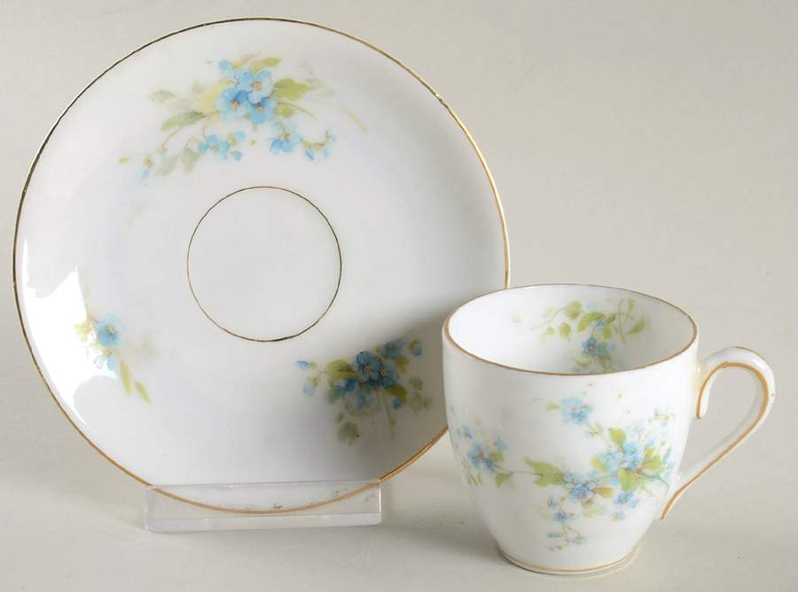 RSC47 Flat Demitasse Cup & Saucer Set by Royal Schwarzburg-1