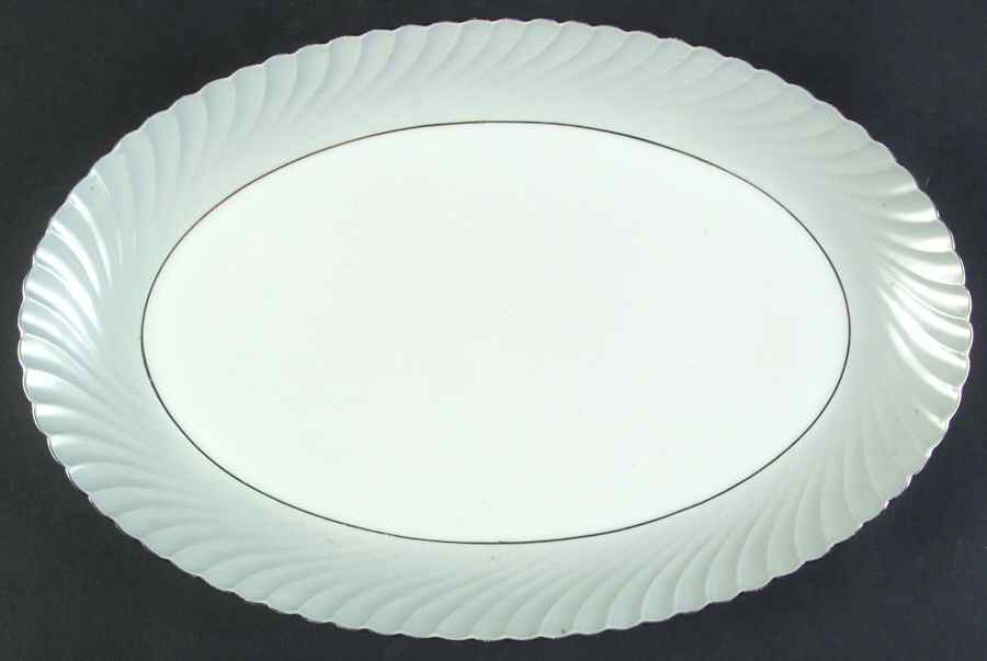 ROT204 13" Oval Serving Platter by Royal Tettau-1