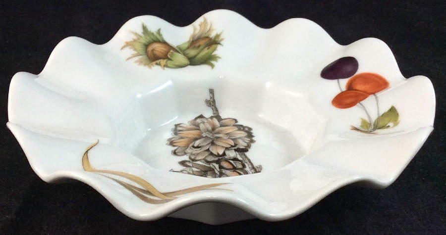 Wild Harvest (No Trim) 6" Ashtray by Royal Worcester-1