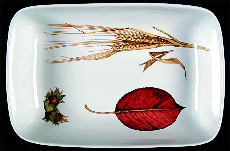 Wild Harvest (No Trim) 10" Rectangular Baker by Royal Worcester-1