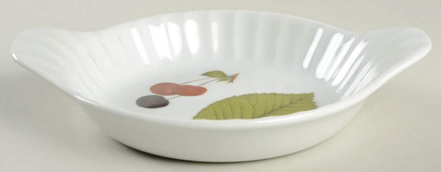 Wild Harvest (No Trim) 7" Eared Round Egg Dish by Royal Worcester-1