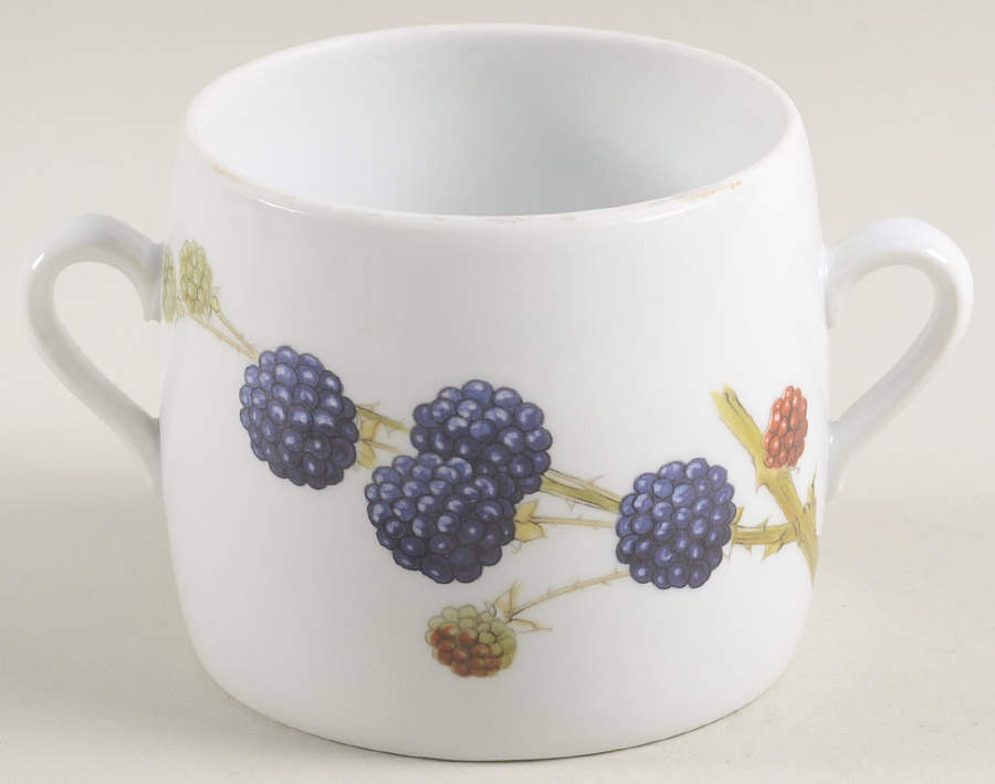 Wild Harvest (Mustard Trim) Jam/Jelly No Lid by Royal Worcester-1