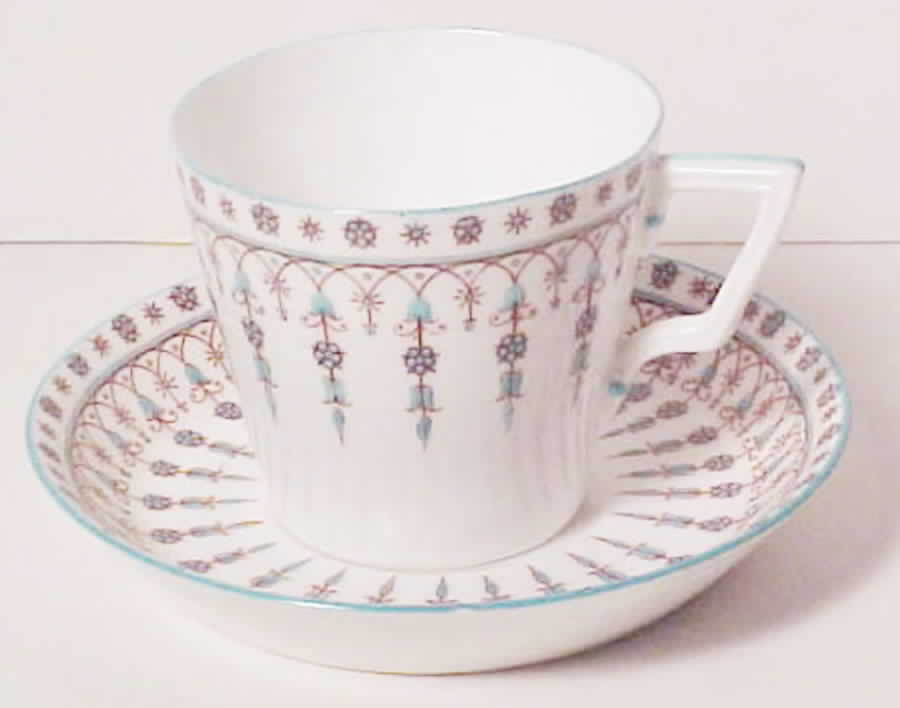 Drop Flat Cup & Saucer Set by Royal Crown Derby-1