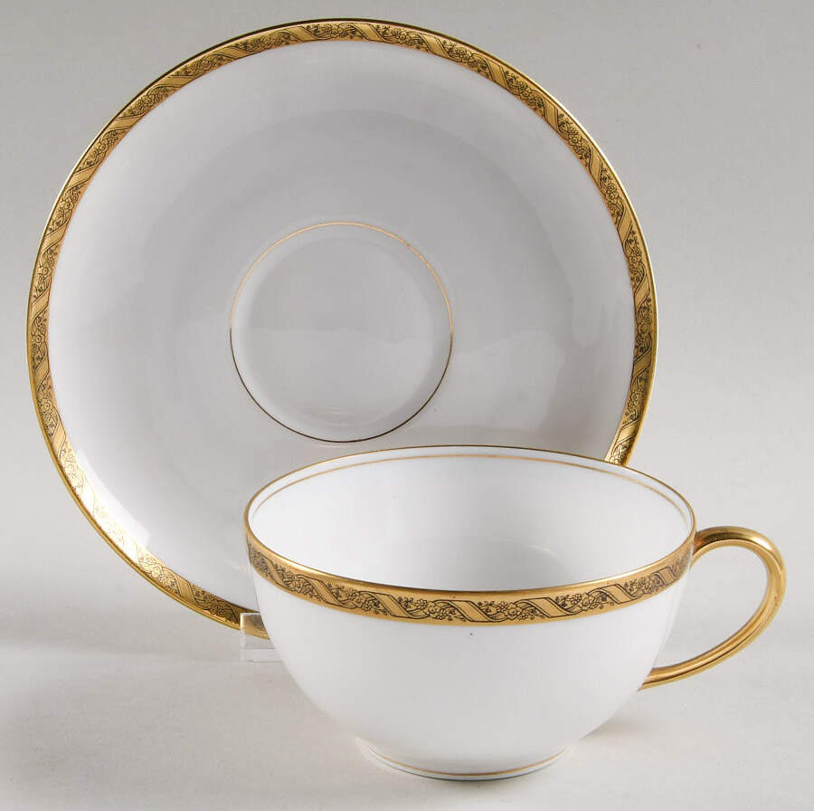 1775 Flat Cup & Saucer Set by Rosenthal - Continental-1