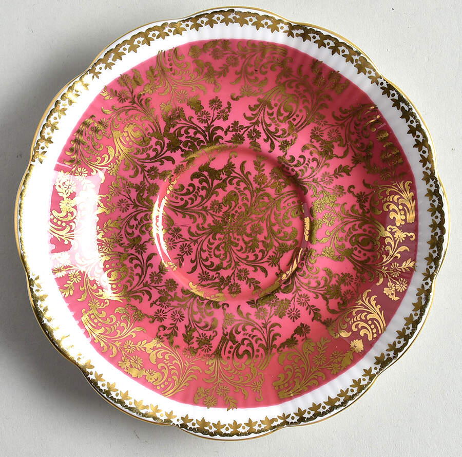 Buckingham Series Saucer for Footed Cup by Royal Albert-1