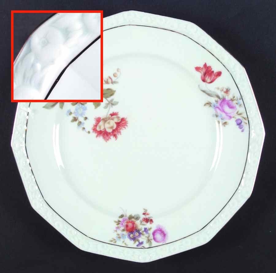 R1345 Dinner Plate by Rosenthal - Continental-1