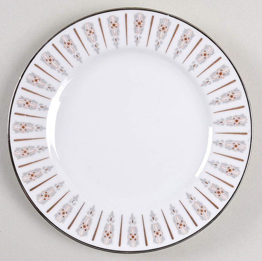 Sylphe Bread & Butter Plate by Rose (Japan)-1