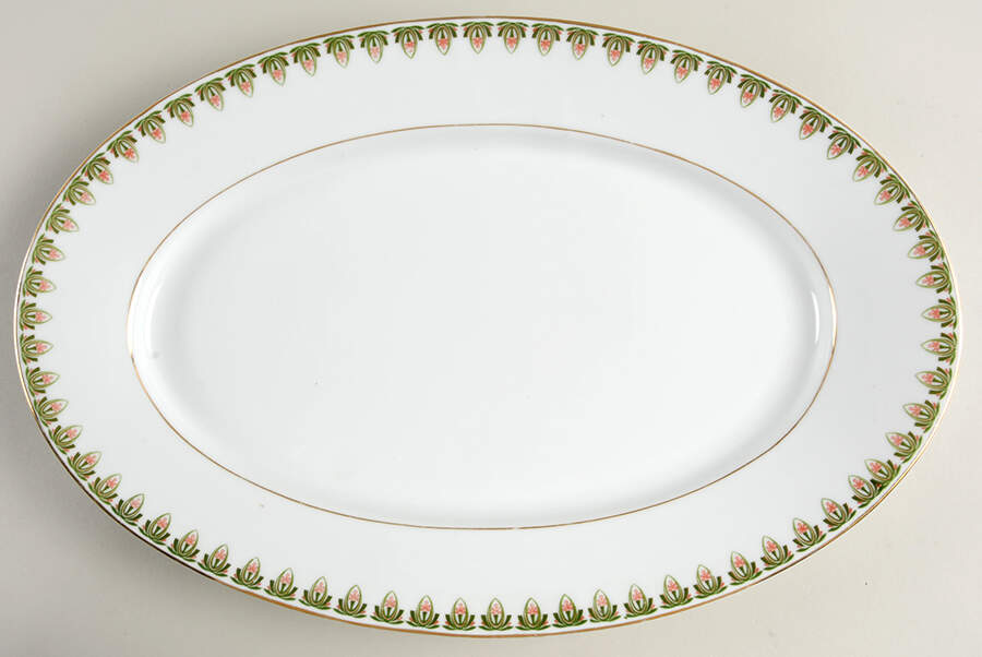 RSC48 16" Oval Serving Platter by Royal Schwarzburg-1