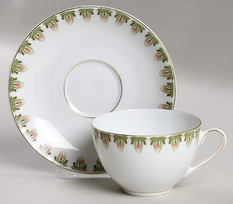 RSC48 Flat Cup & Saucer Set by Royal Schwarzburg-1