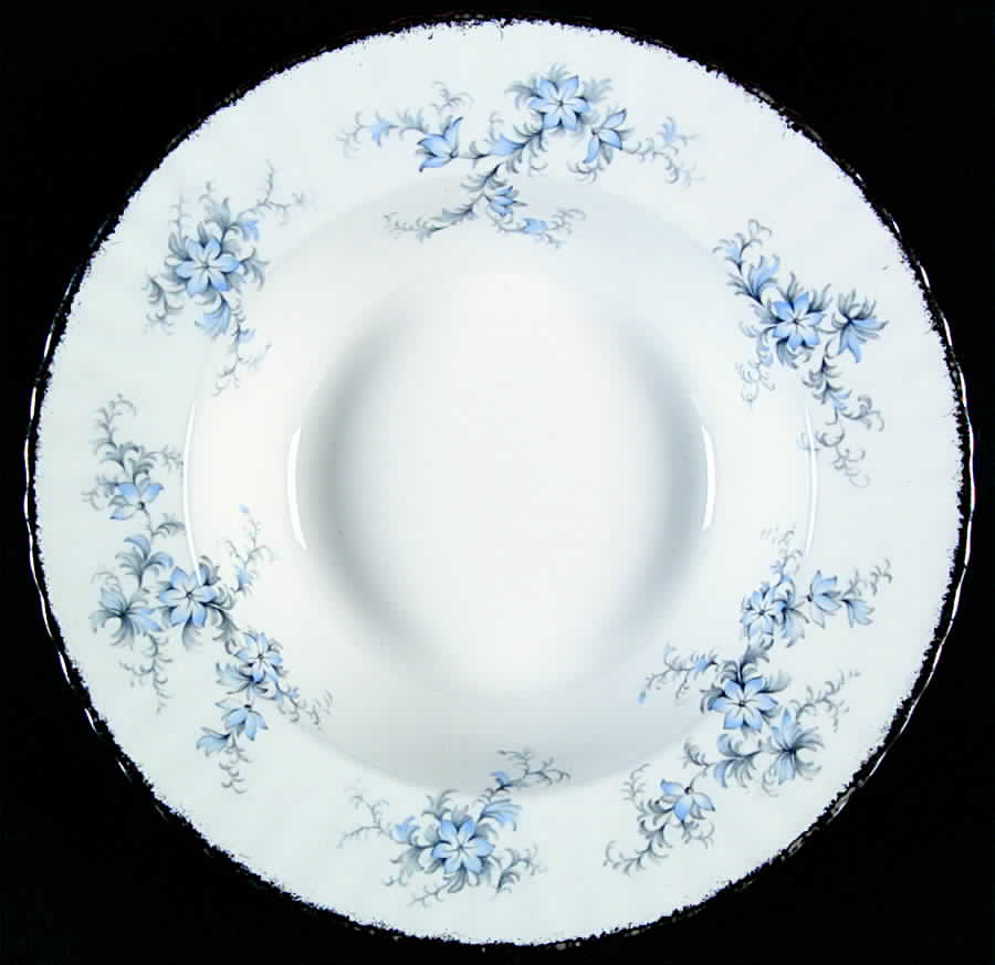 Brides Choice (Montrose) Large Rim Soup Bowl by Royal Albert-1