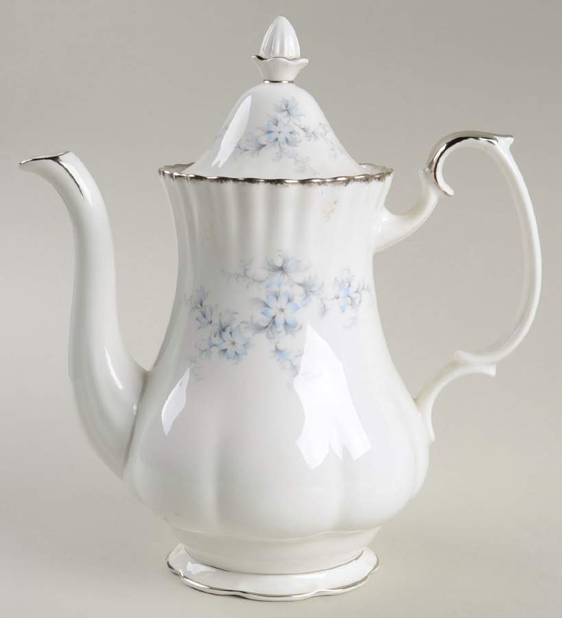 Brides Choice (Montrose) Coffee Pot & Lid by Royal Albert-1