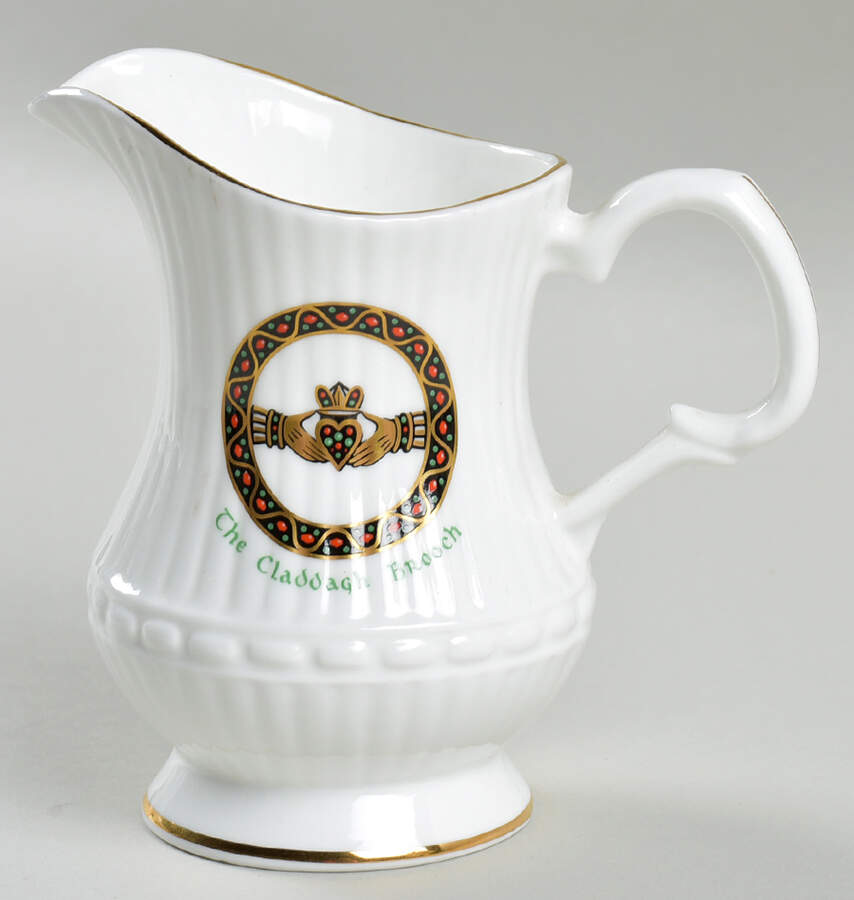 Claddagh Brooch Creamer by Royal Tara-1