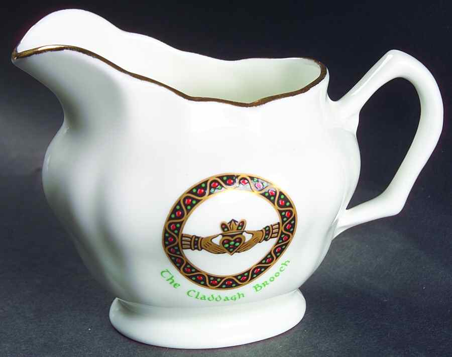 Claddagh Brooch Creamer by Royal Tara-1