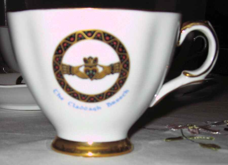 Claddagh Brooch Footed Cup by Royal Tara-1
