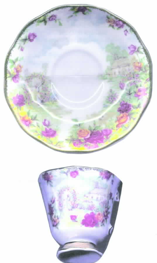 ROA125 Footed Cup & Saucer Set by Royal Albert-1