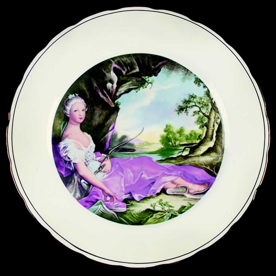 Clementine Dinner Plate by Royal Wessex-1