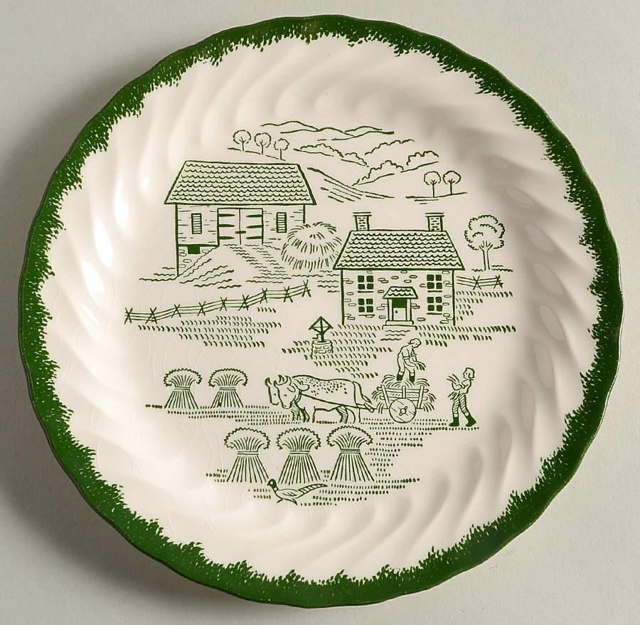 Countryside (Fall) Salad Plate by Royal (USA)-1