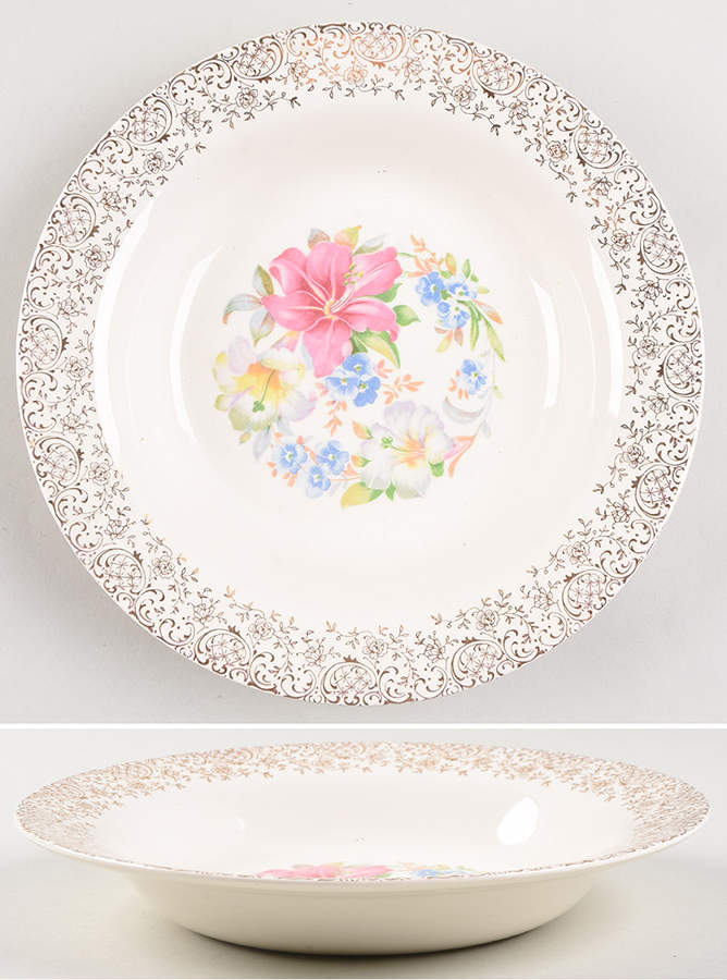 Robinhood Rim Soup Bowl by Royal (USA)-1