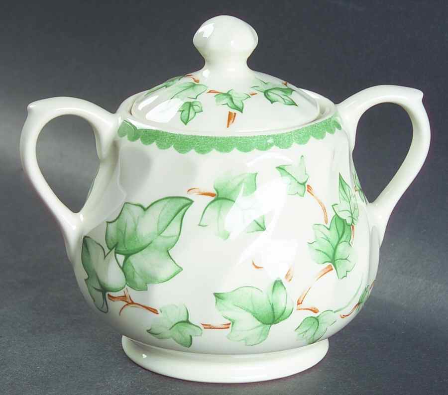Country Vine Sugar Bowl & Lid by Royal Stafford-1