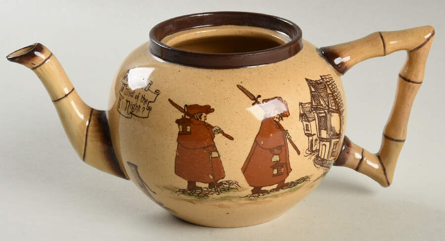 Night Watchman Teapot No Lid by Royal Doulton-1