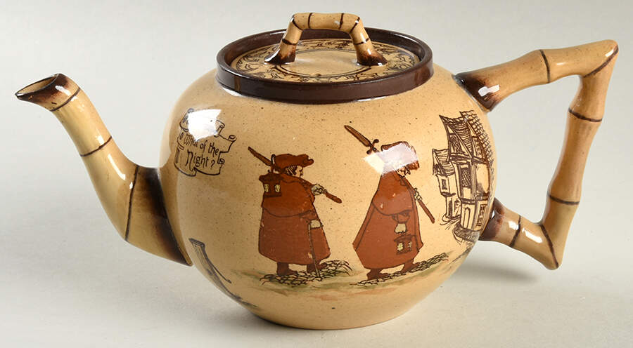 Night Watchman Teapot & Lid by Royal Doulton-1