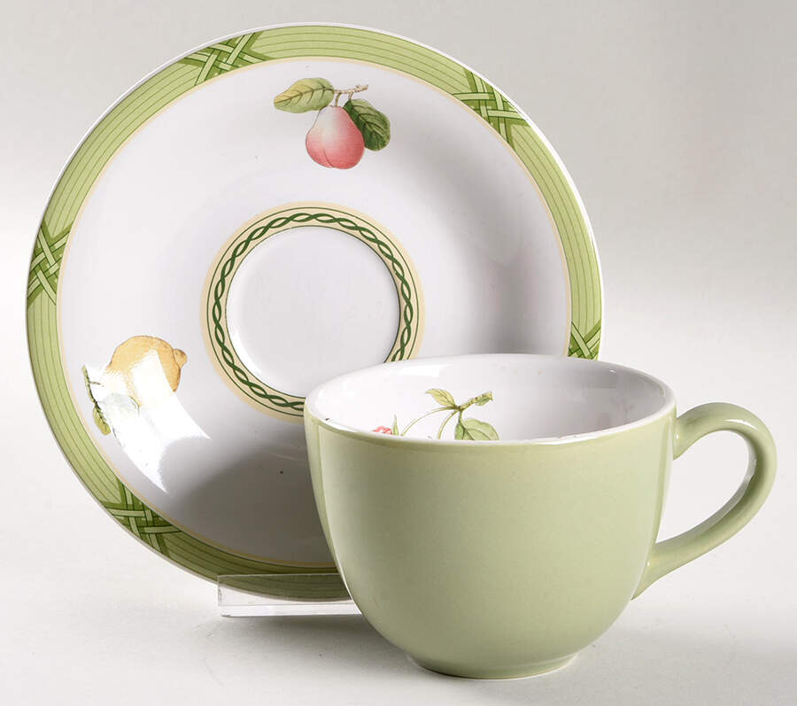 RHR4 Flat Cup & Saucer Set by Royal Heritage-1