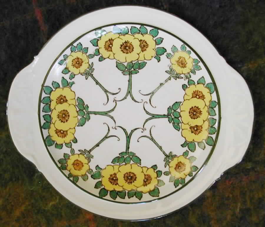 D3062 Handled Cake Plate by Royal Doulton-1