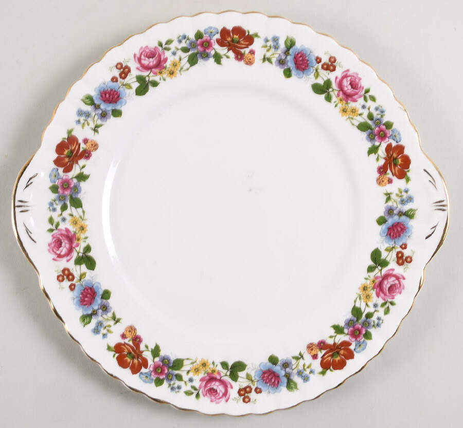 RST84 Handled Cake Plate by Royal Stafford-1