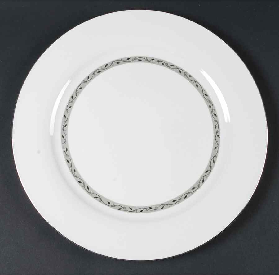 Vineyard Platinum 12" Chop Plate (Round Platter) by Retroneu-1