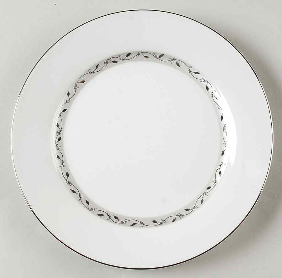 Vineyard Platinum Salad Plate by Retroneu-1