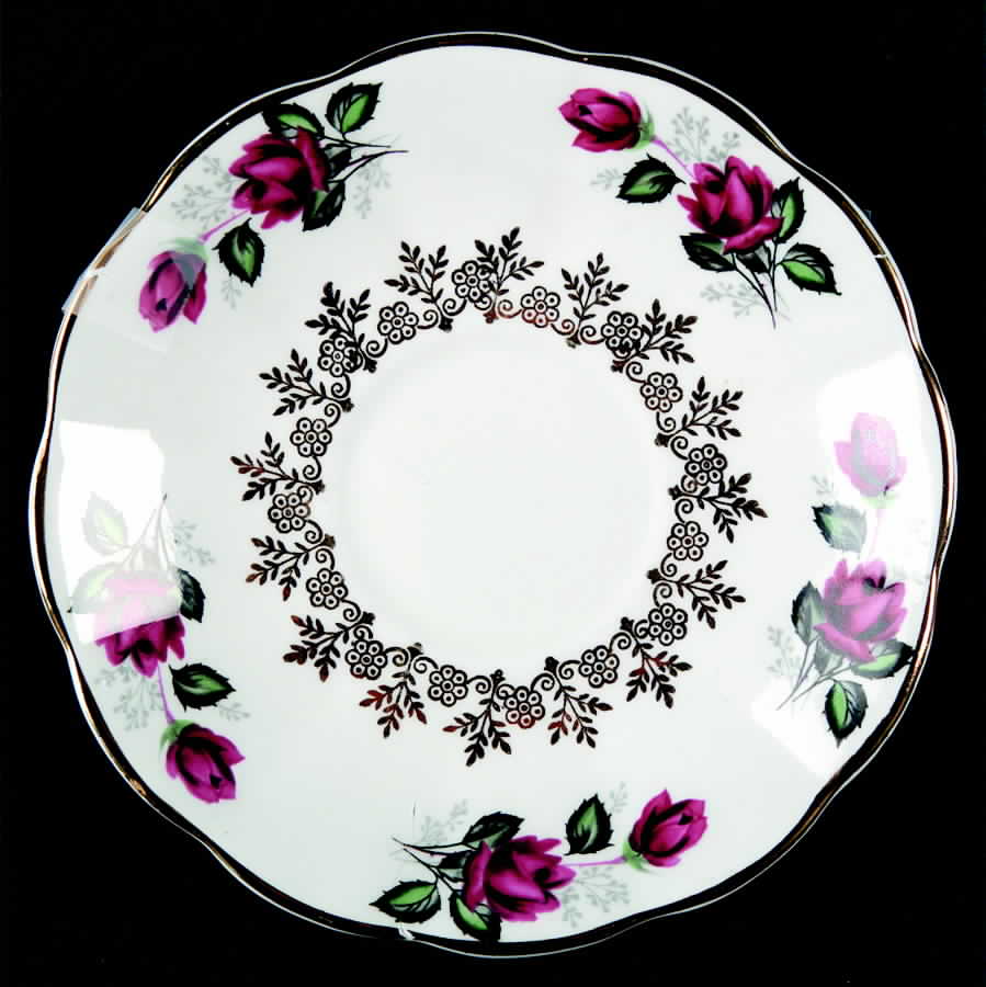RIA46 Saucer by Rosina-Queens-1