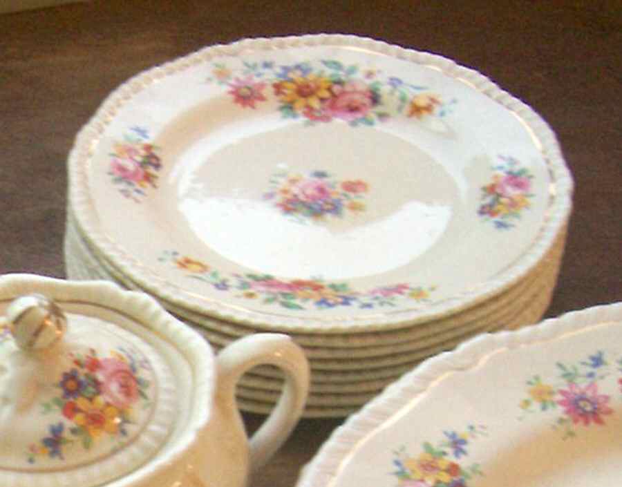 RID48 Bread & Butter Plate by Ridgway (Ridgways)-1