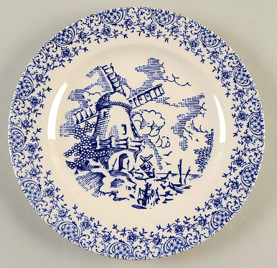 RYL203 Luncheon Plate by Royal (USA)-1