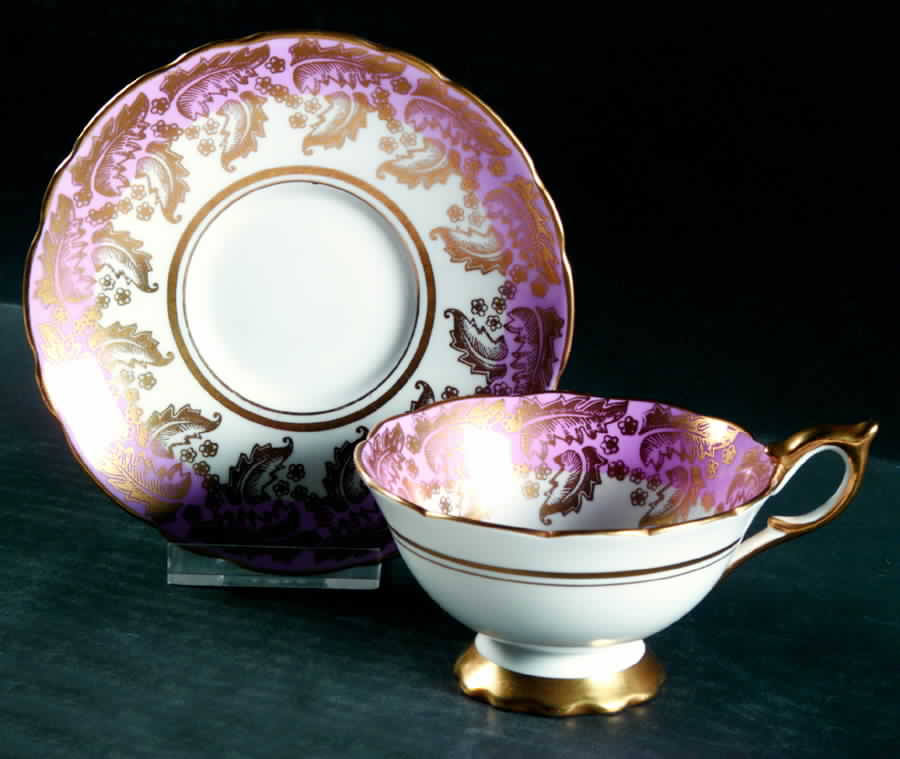 8407 Footed Cup & Saucer Set by Royal Stafford-1