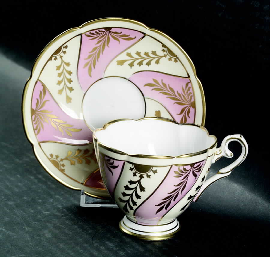 8509 Footed Cup & Saucer Set by Royal Stafford-1