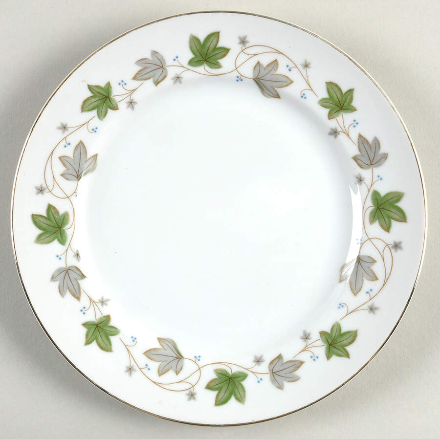 Ivy Lane Salad Plate by Rose (Japan)-1