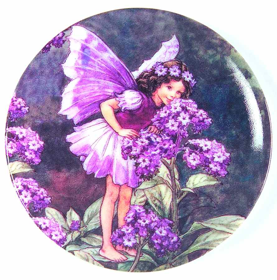 Flower Fairies Miniature Plate by Royal Worcester-1